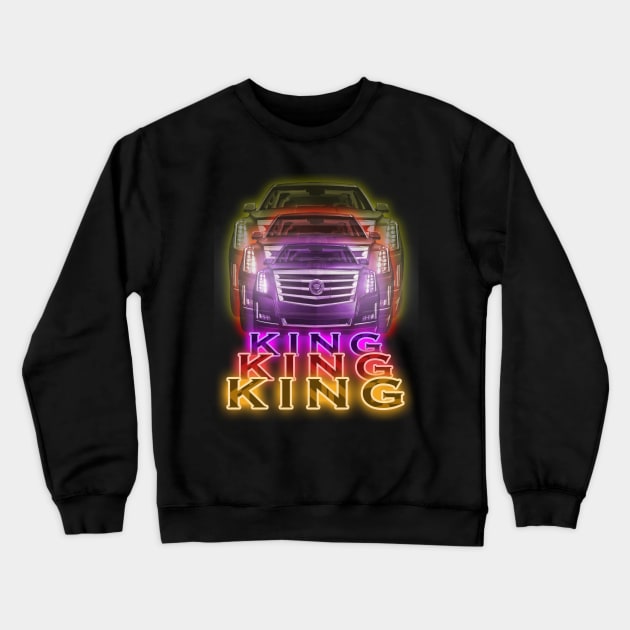 Cadillac Crewneck Sweatshirt by Night9